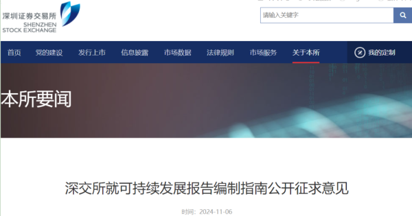 配资炒股网站平台 沪深北三大交易所最新发布！可持续发展报告编